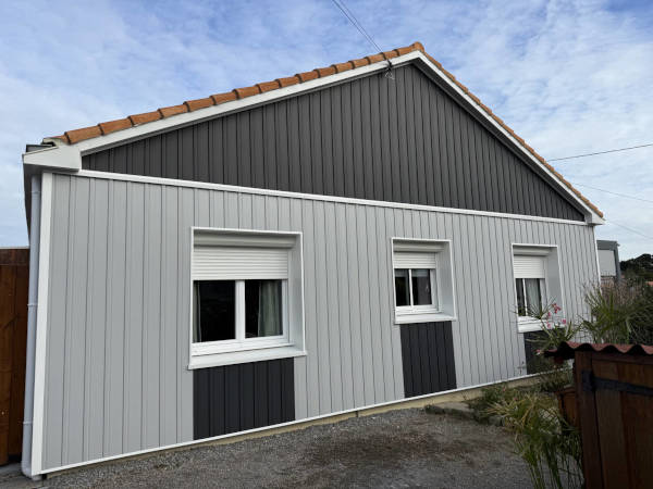 ISOL' Façade 44 - Bardage avec isolation à La Plaine-sur-Mer